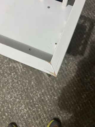 Macetero de madera blanco Ikea