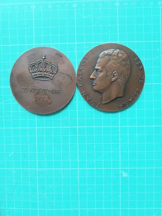 Medallas conmemorativas Juan Carlos I