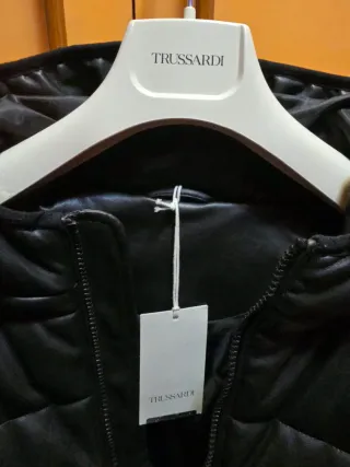 Giubbotto Trussardi pesante nero tg 50