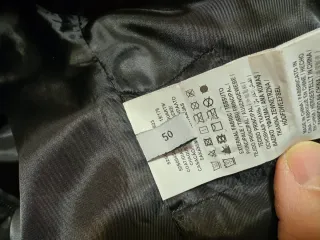 Giubbotto Trussardi pesante nero tg 50