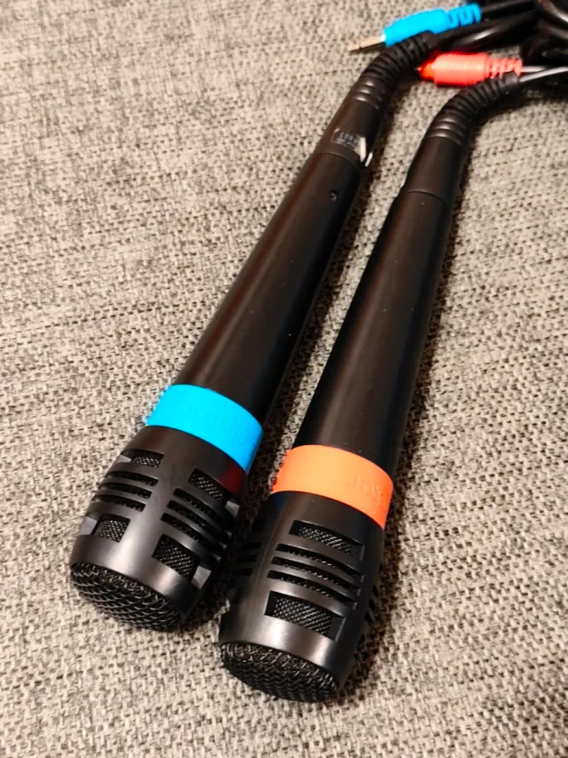 Microfonos SingStar. PlayStation 2.