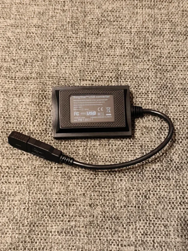 Microfonos SingStar. PlayStation 2.