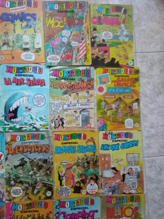 GRAN LOTE COMICS MORTADELO ESPECIAL; 25 NUMEROS