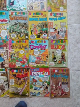 GRAN LOTE COMICS MORTADELO ESPECIAL; 25 NUMEROS
