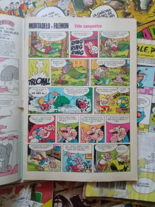 GRAN LOTE COMICS MORTADELO ESPECIAL; 25 NUMEROS