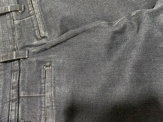 Vaqueros de algodón pierna ancha