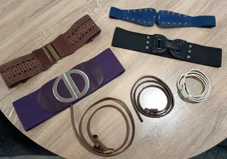 Lote de 7 cinturones