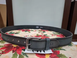 Cinturón GR Hombre Gris talla 105