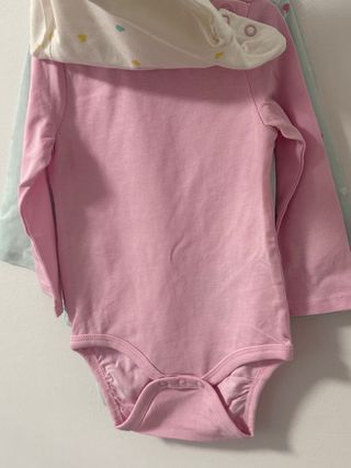 Pack 3 bodies bebé niña