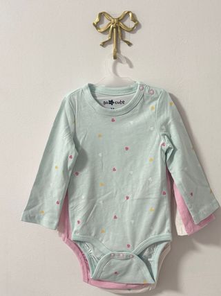 Pack 3 bodies bebé niña