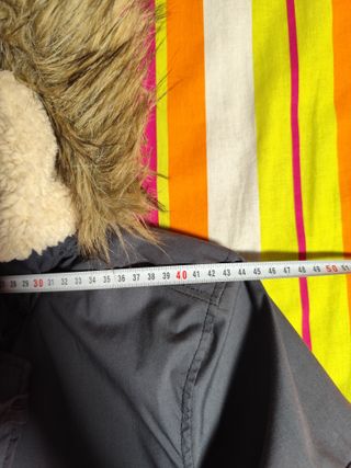 Parka H&M Azul Marino Talla 170 / S-XS Adulto