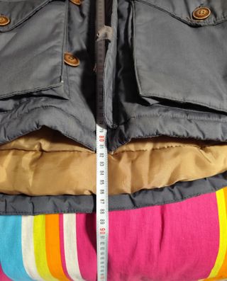 Parka H&M Azul Marino Talla 170 / S-XS Adulto