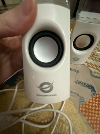 Altavoces Conceptronic Agua LED USB