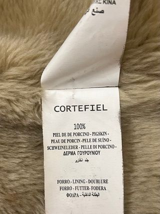 Chaqueta Cortefiel Doble Faz Aviador Marrón