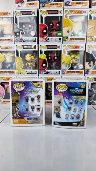Pack Funko Pop Drax y Groot Guardianes Vol. 2