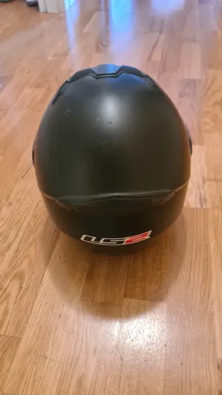 Casco LS2 Negro con funda