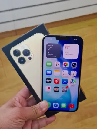 iPhone 13 Pro Max 128GB Dorado Batería 100%