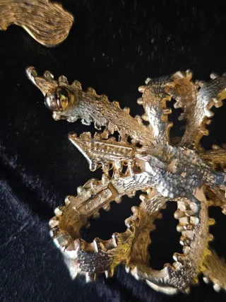 Conjunto de 4 broches vintage