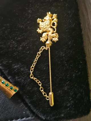 Conjunto de 4 broches vintage