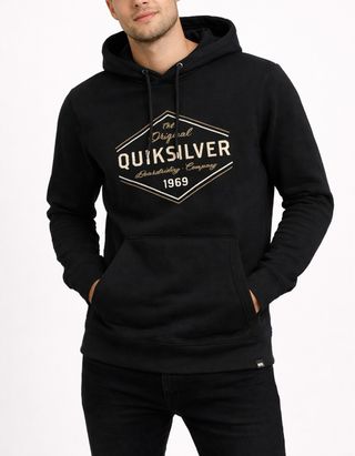 Sudadera Quiksilver Negra Talla M