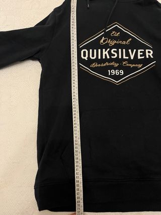 Sudadera Quiksilver Negra Talla M