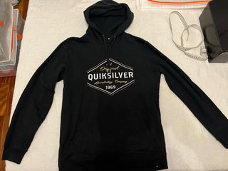 Sudadera Quiksilver Negra Talla M