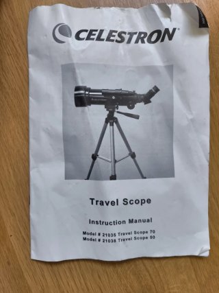 Telescopio Celestron Negro