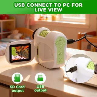 Microscopio digital portátil