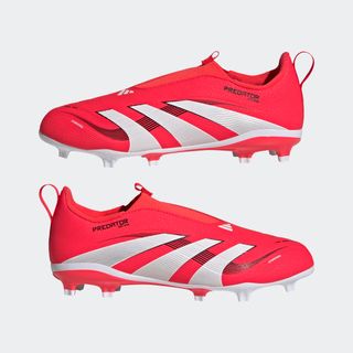 Botas de fútbol Predator League Laceless FG/MG adidas Niño