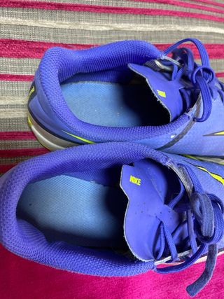 Zapatilla Fútbol Nike Talla 36 Azul/Amarillo