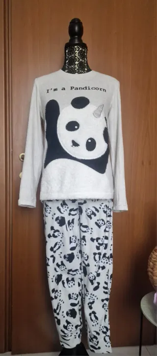 Pigiama Oysho micropile panda