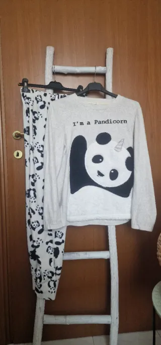 Pigiama Oysho micropile panda