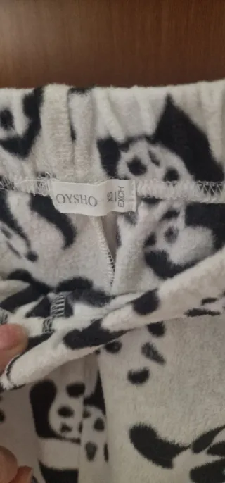 Pigiama Oysho micropile panda