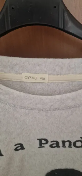 Pigiama Oysho micropile panda