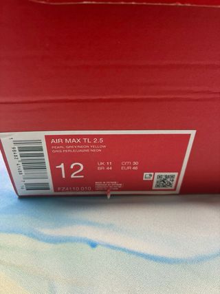 Nike Air Max TL 2.5 Talla 46 Gris Neón