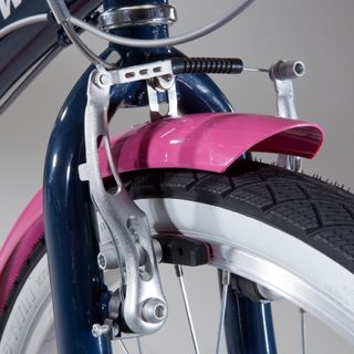 Bicicleta paseo niños 24 Pulgadas Original 500 azul rosa