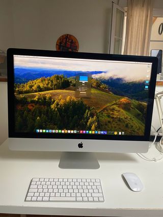 Imac 27 Apple Plata Casi Sin Uso