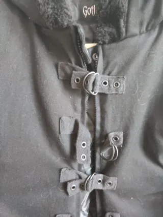 Giacca Got donna nera con cappuccio