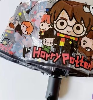 Paraguas infantil Harry Potter Transparente. Nuevo