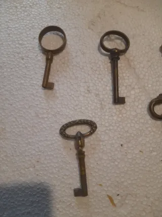 Mazzo di chiavi antiche