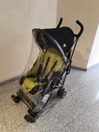 Silla de paseo McLaren, con burbuja y sombrilla