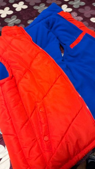 Chaleco Atletico de Madrid Polar Sin uso, original