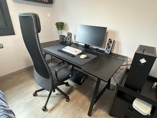 Escritorio Utespelare Negro como nuevo