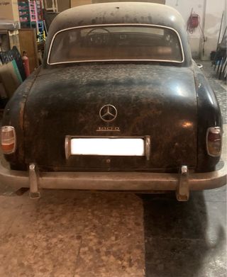 Mercedes-Benz W115 240D y Ponton W120 180D 1954