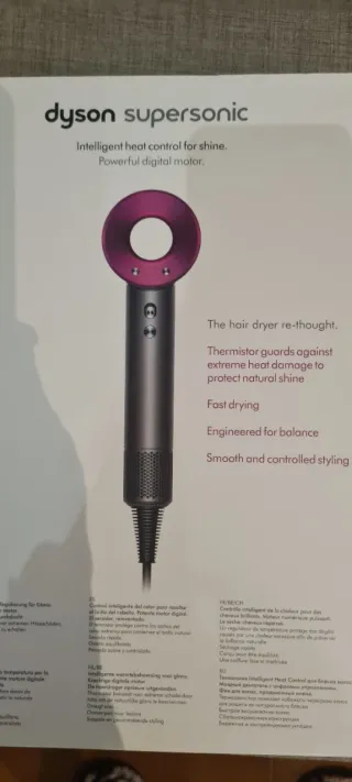 Asciugacapelli Dyson Grigio/Rosa