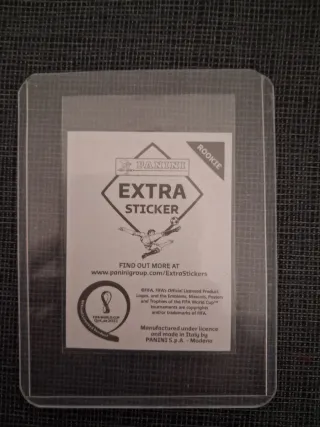 Cromos Panini Jude Bellingham Extra Rookie