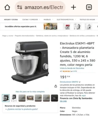 Robot de Cocina Electrolux Create 5