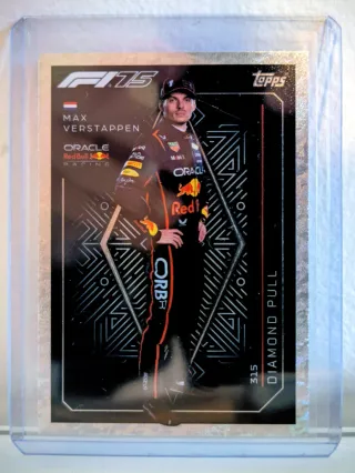 F1 Topps 2025 Max Verstappen Diamond Pull
