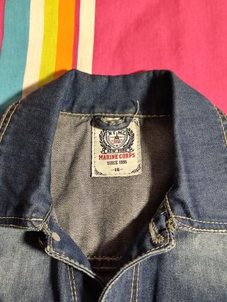 Chaqueta Vaquera Azul "The Blue Period" Talla XS/S