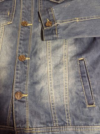 Chaqueta Vaquera Azul "The Blue Period" Talla XS/S